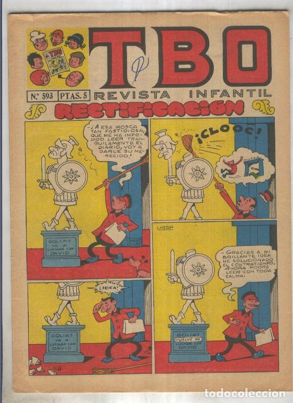 C&oacute;mics: TBO numero 593: Rectificacion (Urda) - Varios - Foto 1