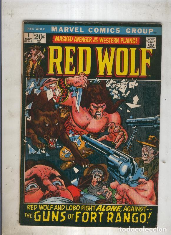 C&oacute;mics: RED WOLF edicion 1972 numero 01 - Stan Lee