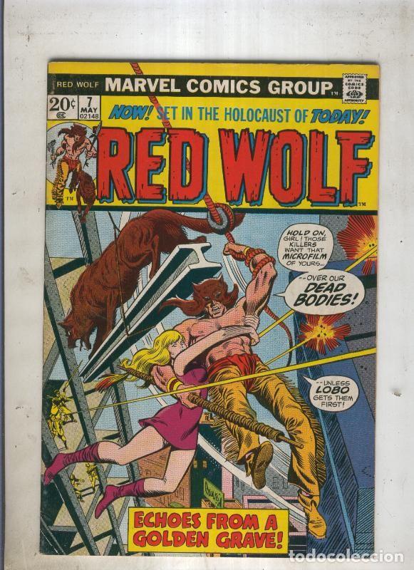 C&oacute;mics: RED WOLF edicion 1972 numero 07 - Stan Lee