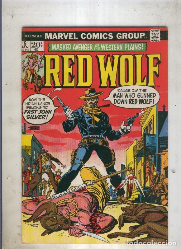 C&oacute;mics: RED WOLF edicion 1972 numero 05 - Stan Lee