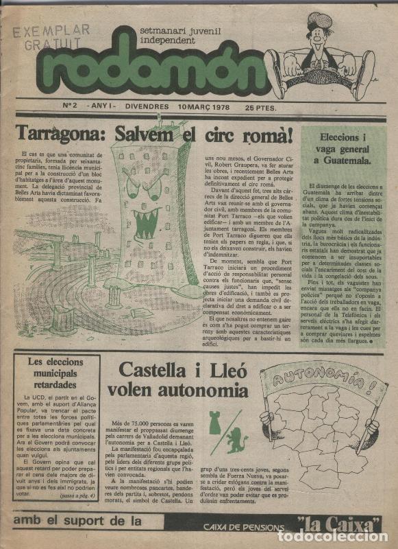C&oacute;mics: Rodamon numero 002 - Varios - Foto 1