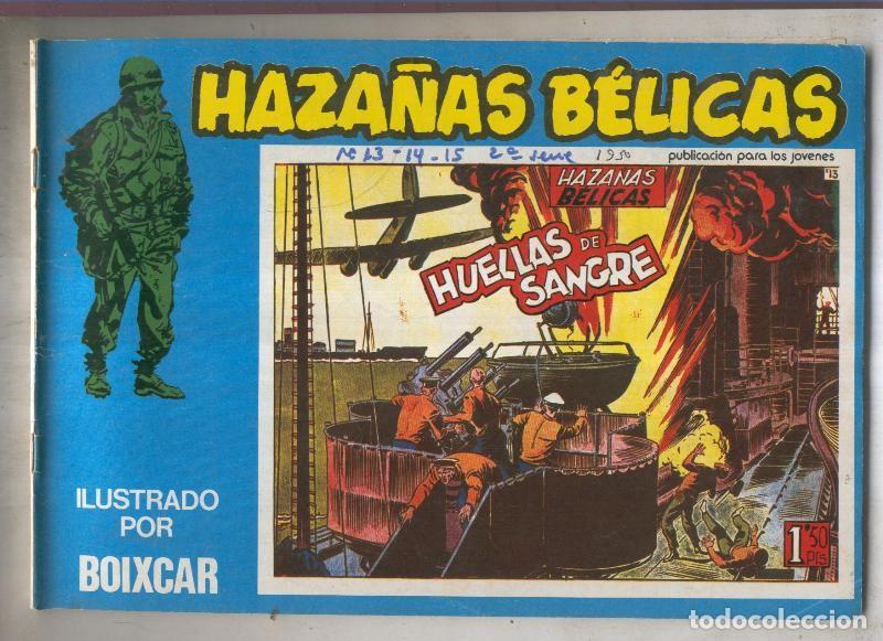 Comics: Haza&ntilde;as belicas Numero 105 (numerado 01 en contraportada) - BOIXCAR