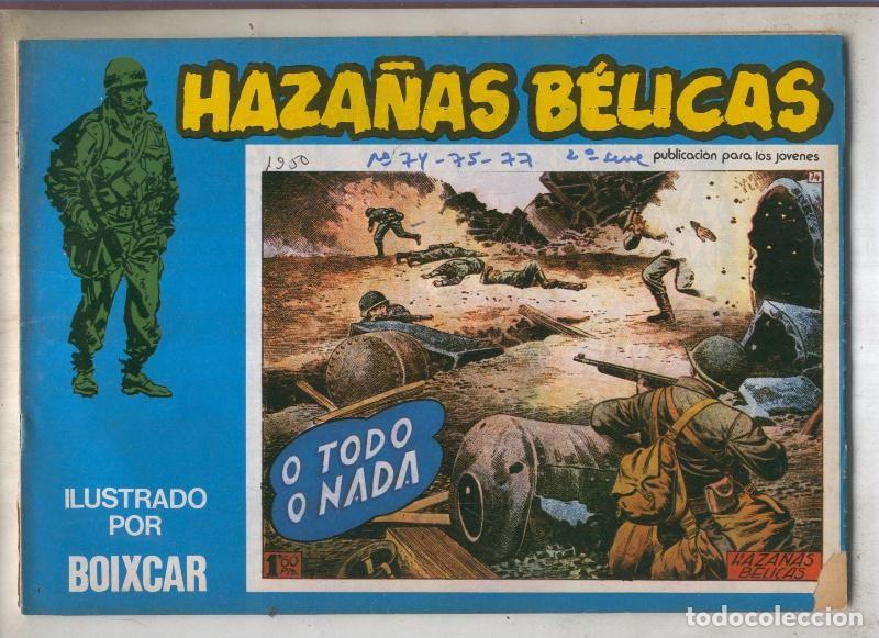 Comics: Haza&ntilde;as belicas Numero 122 (numerado 01en contraportada) - BOIXCAR