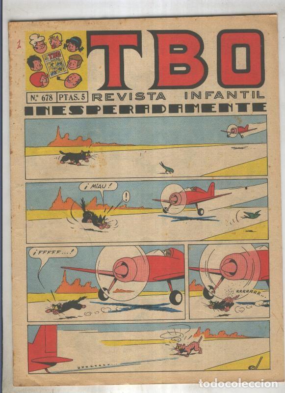 C&oacute;mics: TBO numero 678: Inesperadamente (Coll), numerado 2 en trasera) - Varios - Foto 1