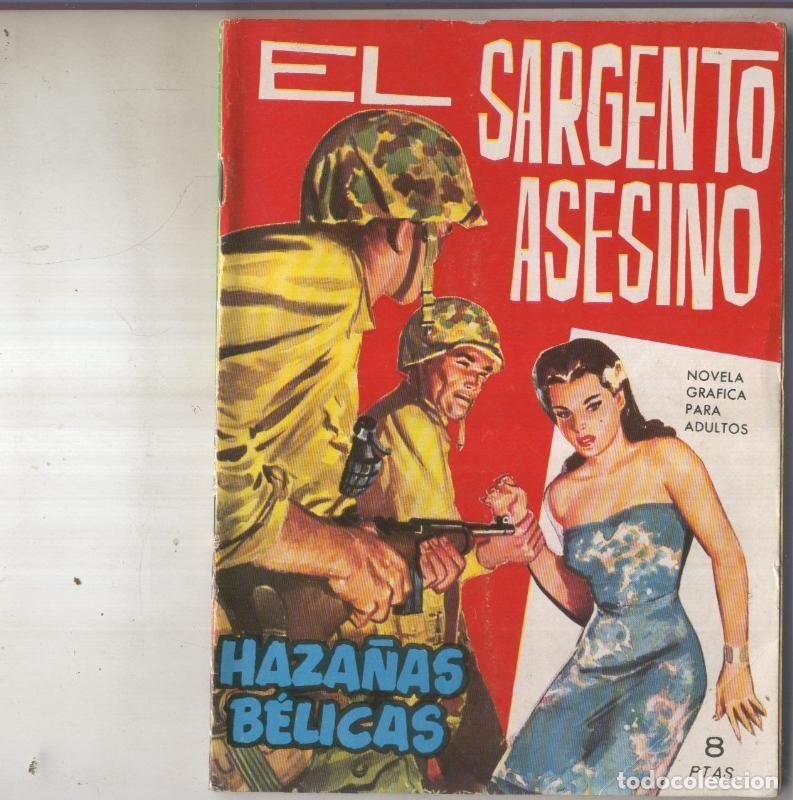 Comics: Haza&ntilde;as Belicas libreta numero 86 El sargento asesino - V Farres