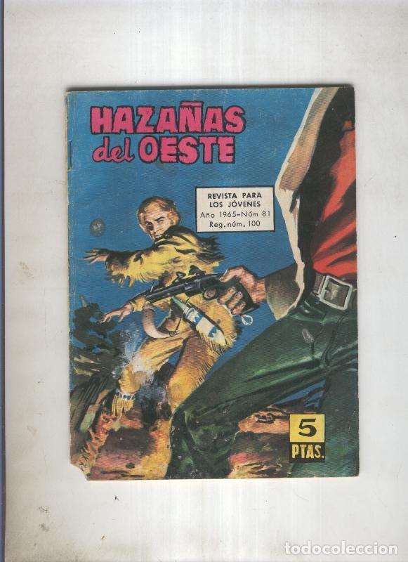 C&oacute;mics: Haza&ntilde;as del Oeste numero 081: Oro de Ley (Perez) - Varios - Foto 1