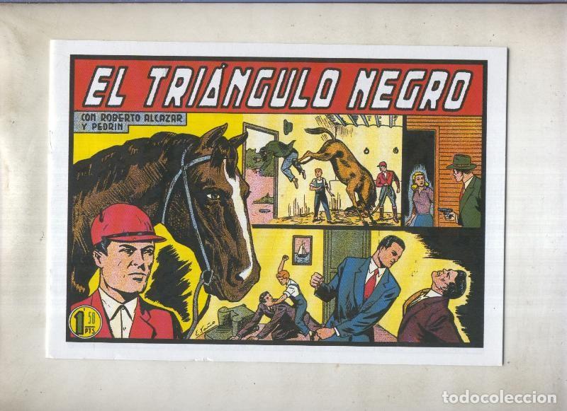 Comics : Roberto Alcazar y Pedrin facsimil numero 0299: El triangulo negro - Varios