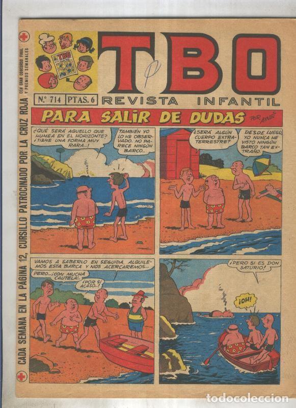 Comics : TBO numero 714: Para salir de dudas (Ayne), (numerado 1 en trasera) - Varios