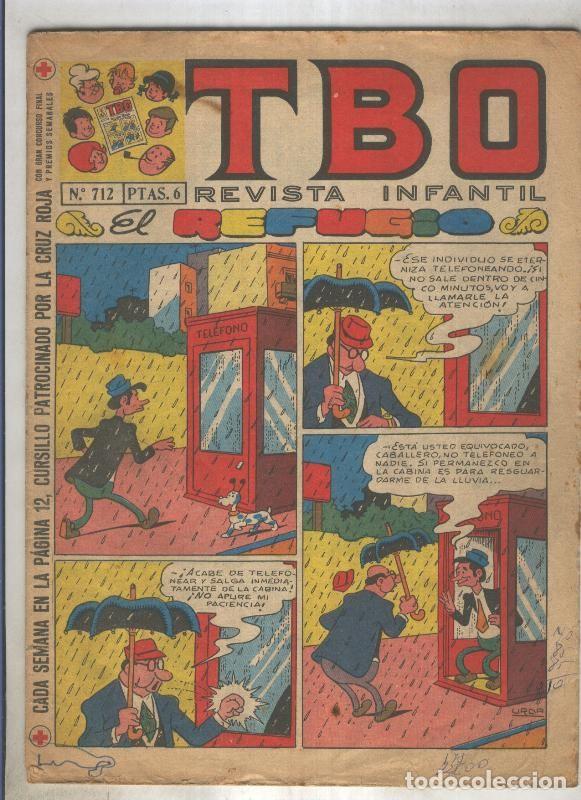 C&oacute;mics: TBO numero 712: El refugio (Urda), (numerado 2 en trasera) - Varios - Foto 1