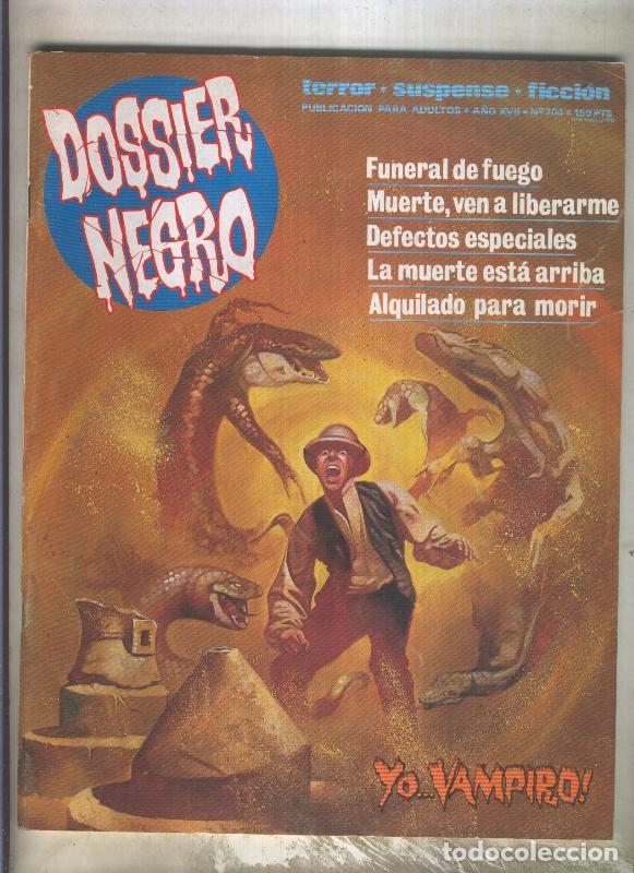 C&oacute;mics: Dossier Negro numero 204 - Varios - Foto 1