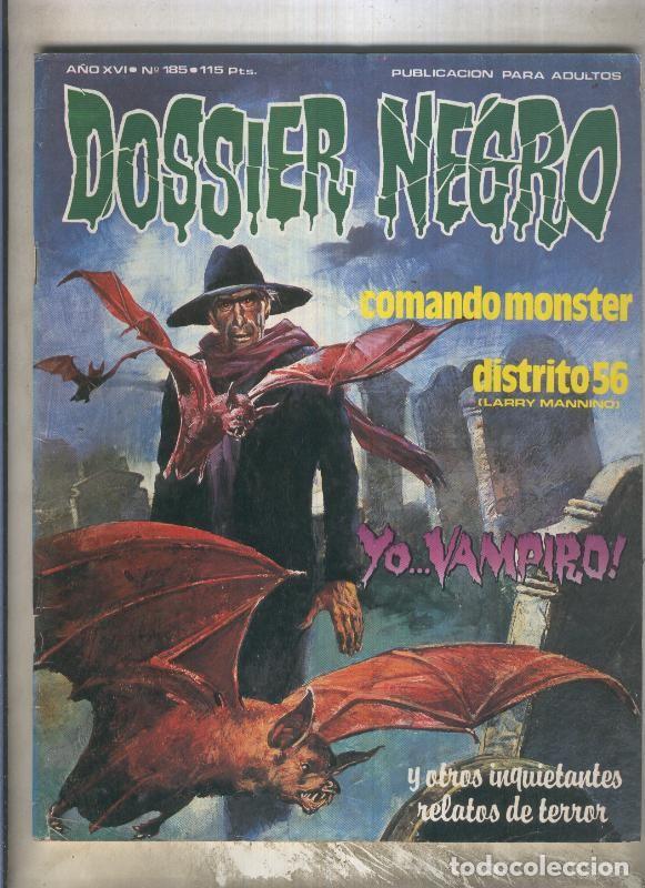 C&oacute;mics: Dossier Negro numero 185 (numerado 2 en trasera) - Varios - Foto 1