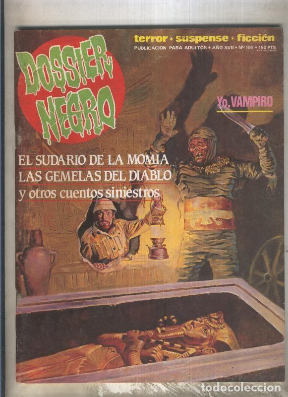 C&oacute;mics: Dossier Negro numero 198 (numerado 3 en trasera) - Varios - Foto 1