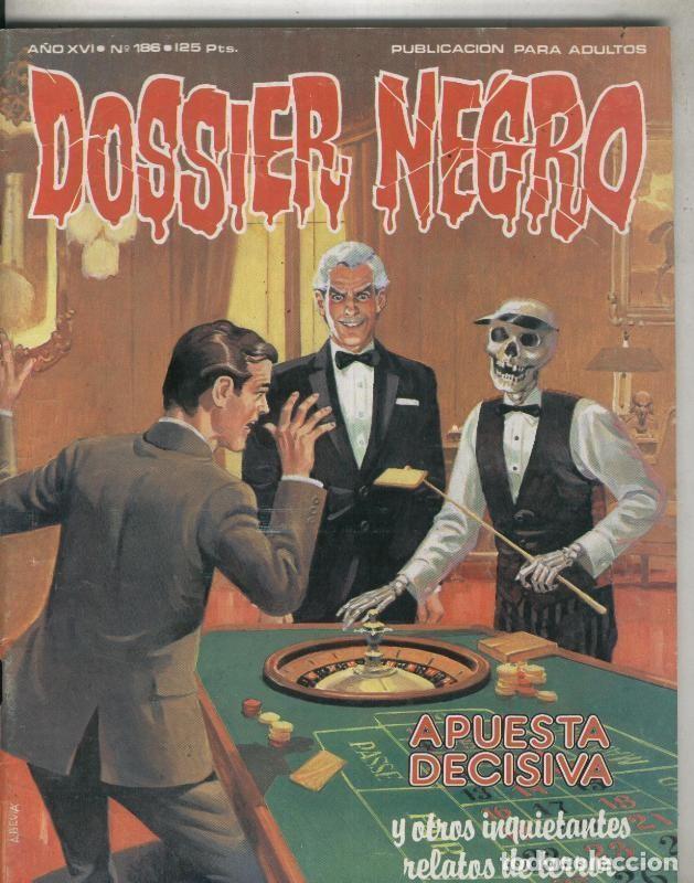 C&oacute;mics: Dossier Negro numero 186 (numerado 1 en trasera) - Varios - Foto 1