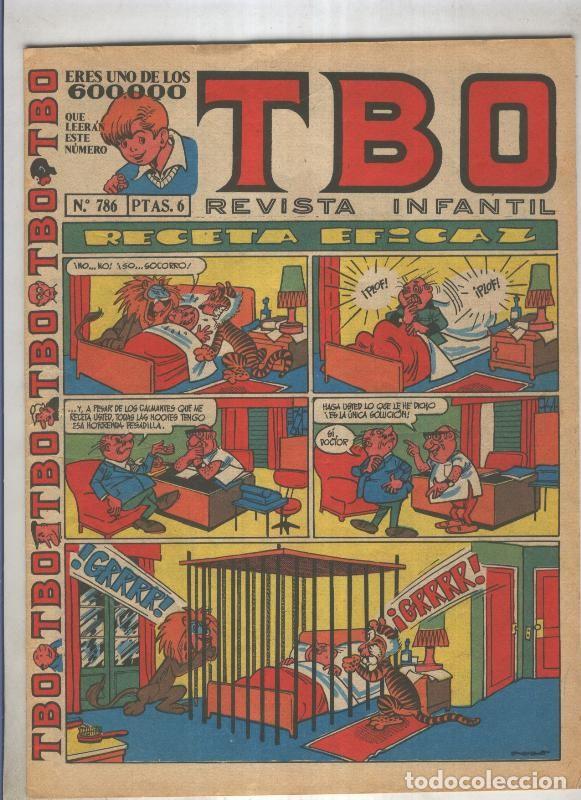 C&oacute;mics: TBO numero 786: Receta eficaz (Moreno), (numerado 3 en trasera) - Varios
