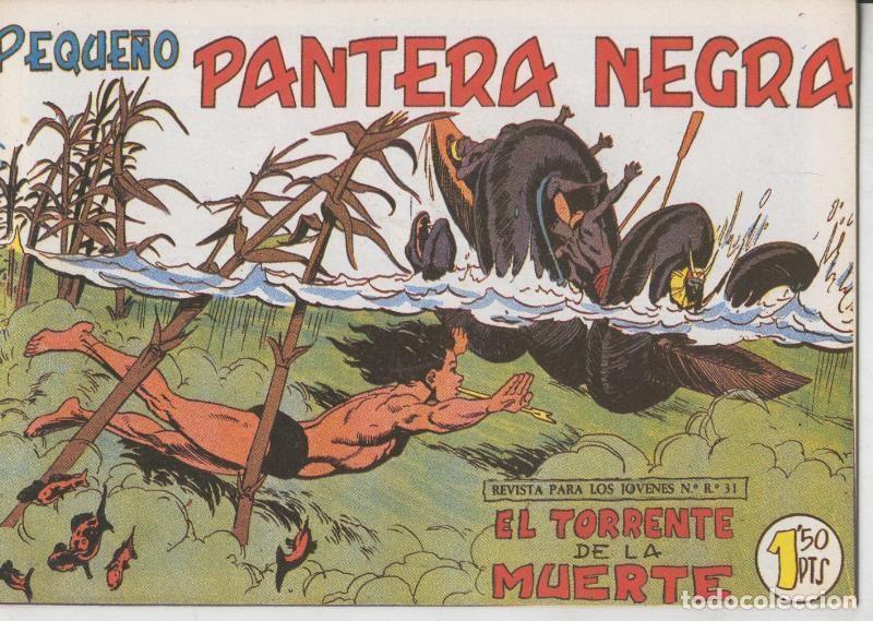 Comics: Peque&ntilde;o Pantera Negra, facsimil numero 144: El torrente de la muerte - Varios