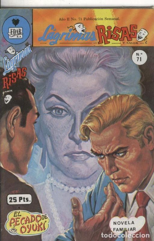 Fumetti: Lagrimas, risas y amor numero 71: El Pecado de Oyuki - Yolanda Vargas Dulche y Antonio Gutierrez