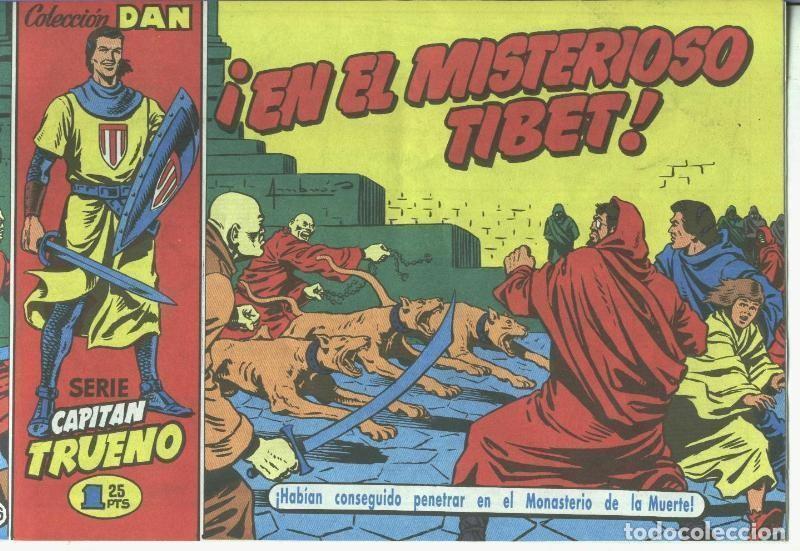 Comics: El Capitan Trueno facsimil El Periodico numero 026: En el misterioso Tibet - Ambros