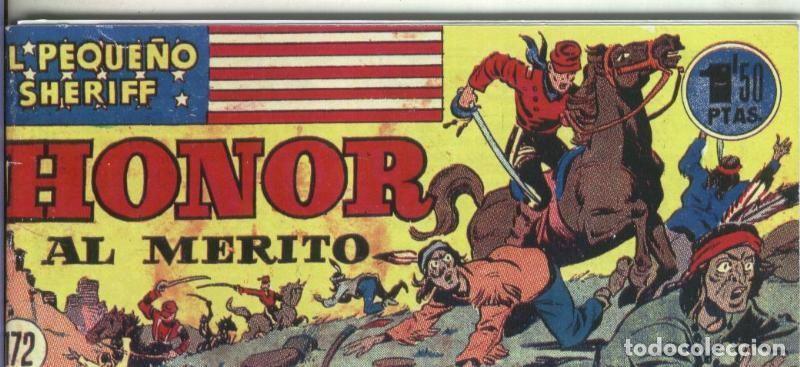 Comics: El Peque&ntilde;o sheriff facsimil numero 172: Honor al merito - Varios