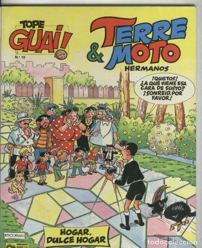 Comics: Tope Guai ! numero 10: Terre & Moto Hermanos: Hogar, dulce hogar - Escobar