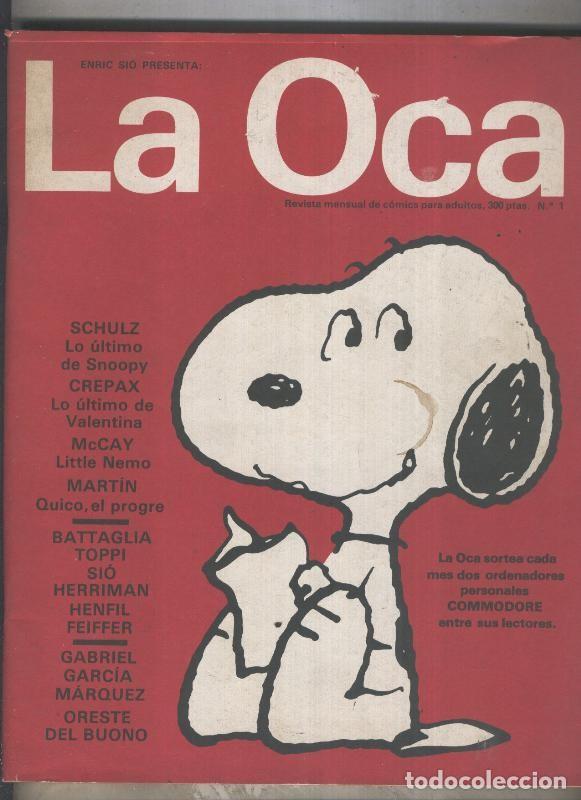 Comics: La Oca numero 1 (numerado 6 en la trasera) - Enric Sio-etc