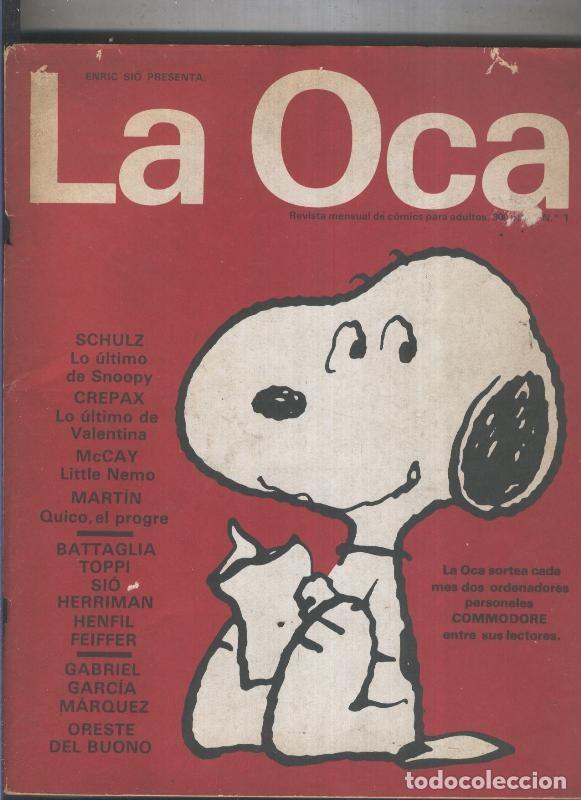 Comics: La Oca numero 1 (numerado 4 en la trasera) - Enric Sio-etc