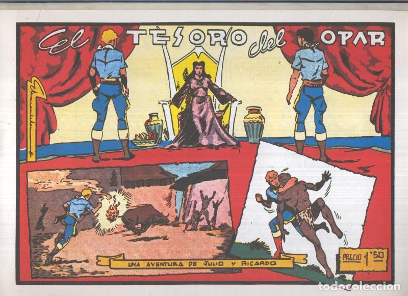 C&oacute;mics: Facsimil Julio y Ricardo: El tesoro del Opar - Marculeta - Foto 1