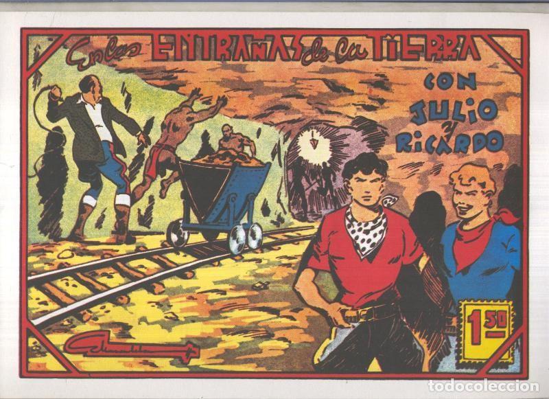 C&oacute;mics: Facsimil Julio y Ricardo: En las entra&ntilde;as de la tierra - Marculeta - Foto 1