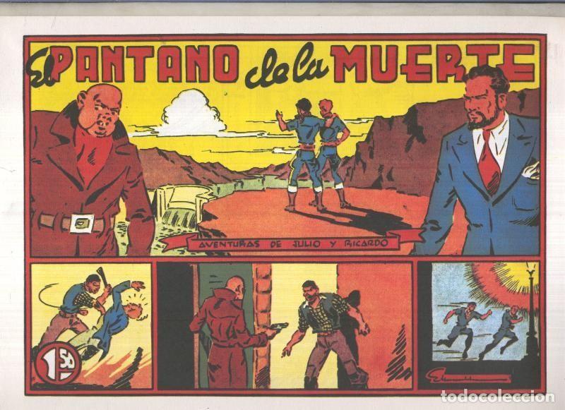 C&oacute;mics: Facsimil Julio y Ricardo: El pantano de la muerte - Marculeta - Foto 1
