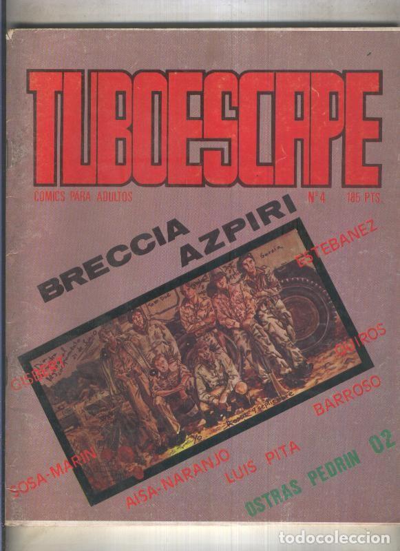Comics: Tuboescape revista de comics para adultos numero 04 (algo aviejada) - Varios