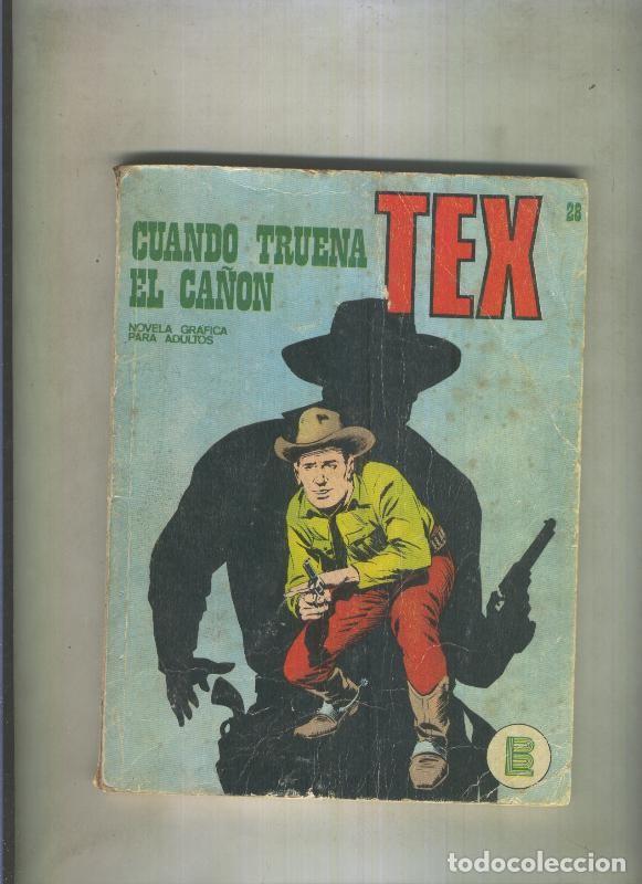 C&oacute;mics: Tex numero 28: Cuando truena el ca&ntilde;on - Bonelli - Foto 1
