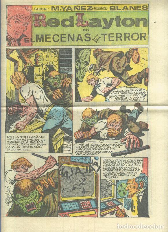 C&oacute;mics: Red Layton: El mecenas del terror - M.Ya&ntilde;ez - Blanes - Foto 1