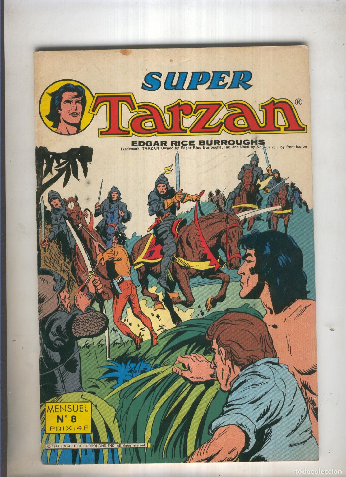 C&oacute;mics: Super Tarzan numero 08: La menace blanche - VARIOS - Foto 1