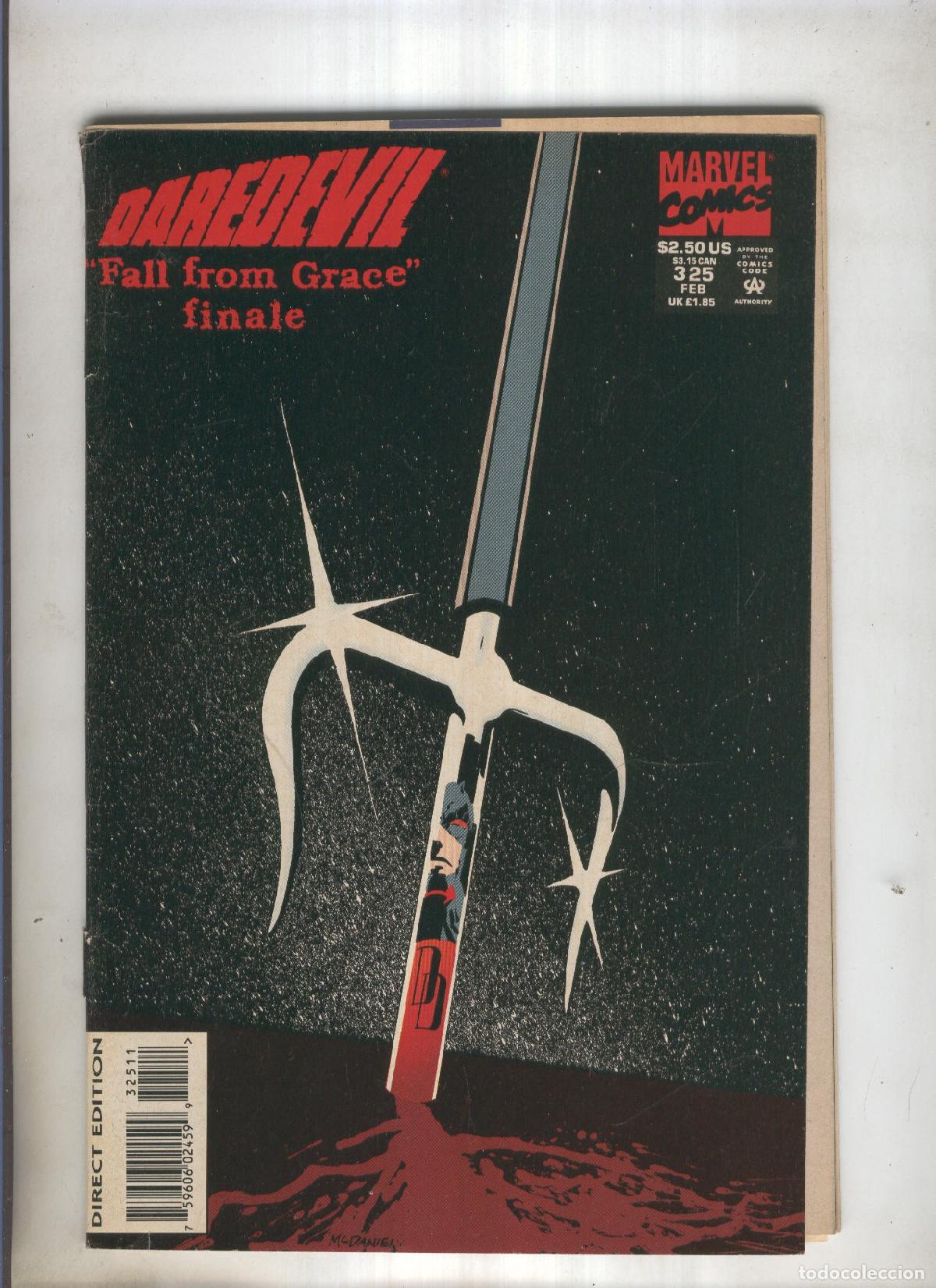 C&oacute;mics: DAREDEVIL Vol1 Numero 325: Fall from Grace finale - VARIOS - Foto 1