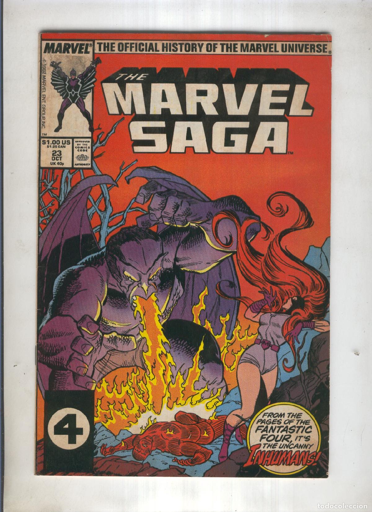 C&oacute;mics: THE MARVEL SAGA Numero 23: Destruction - STAN LEE - Foto 1