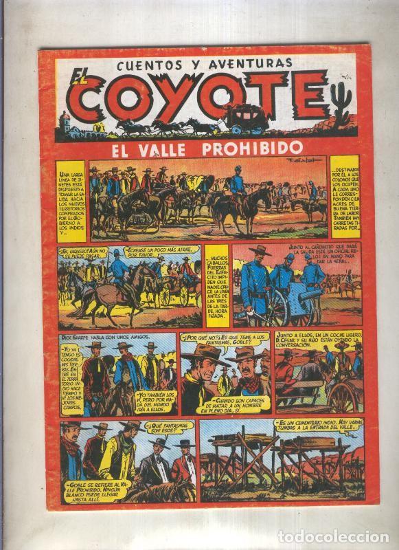 Comics: El Coyote facsimil numero 013: El valle prohibido (numerado 1 en trasera) - Jose Mallorqui-Francisco