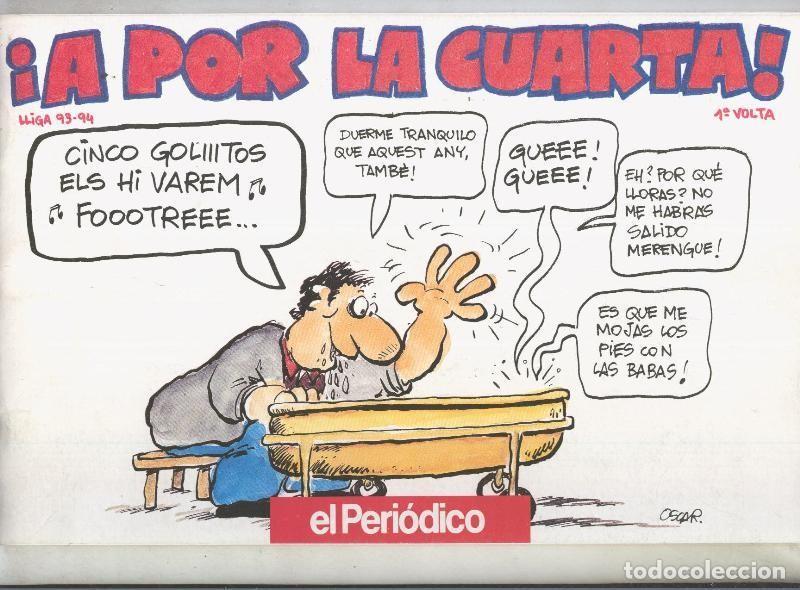 Comics : A por la cuarta, Lliga 93-94, la primera volta - Oscar