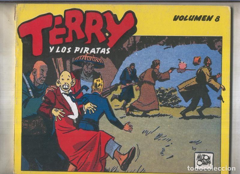 Comics: Terry y los Piratas numero 08 (numerado 3 en trasera) - MIlton Caniff
