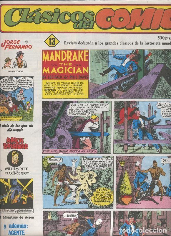 C&oacute;mics: Clasicos del Comic numero 13, ultimo numero publicado - Varios - Foto 1