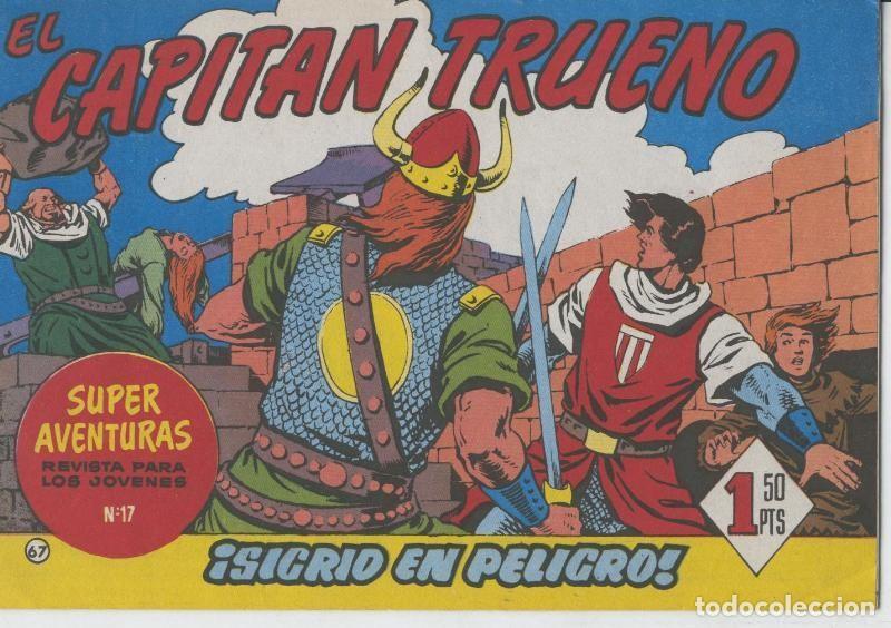Comics: El Capitan Trueno facsimil numero 067: Sigrid en peligro - Varios