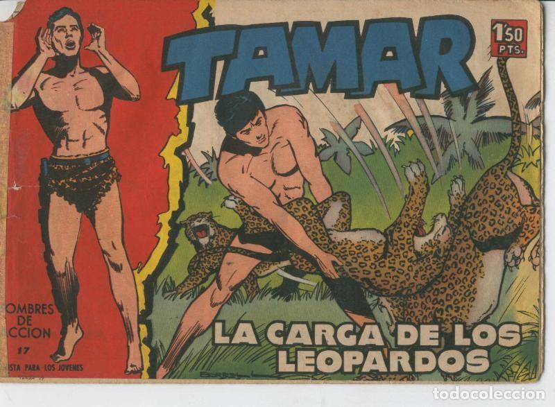 C&oacute;mics: Tamar numero 017: La carga de los leopardos (numerado 2 en trasera) - Varios - Foto 1