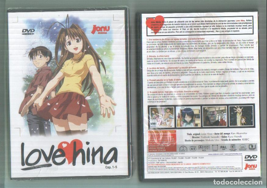 Fumetti: DVD Manga: Love hina cap 1-5 - varios