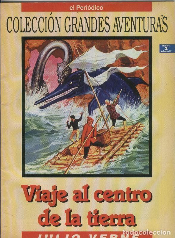Fumetti: Grandes Aventuras volumen 4 numero 02: Viaje al centro de la tierra (numerado 1 en trasera) - Julio