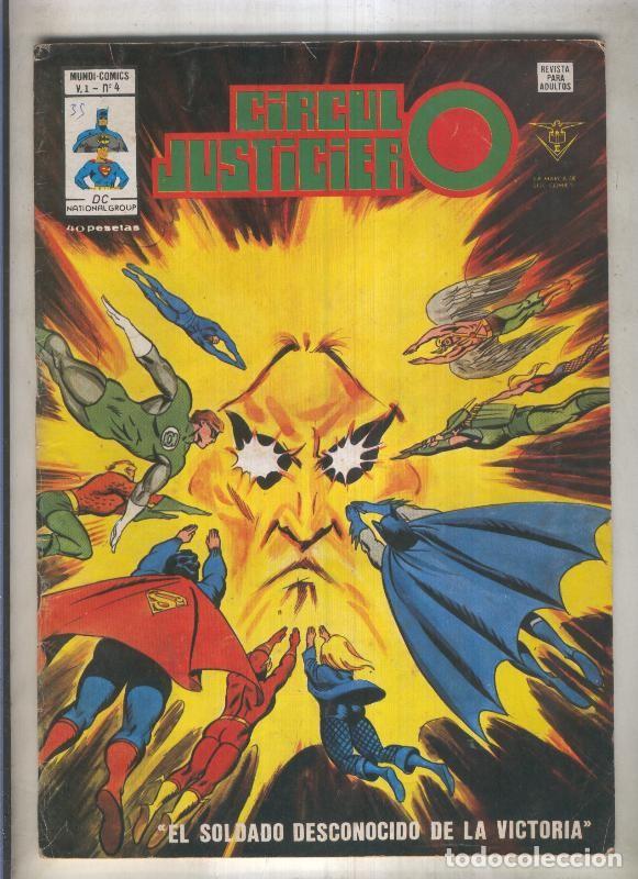 C&oacute;mics: Circulo Justiciero numero 04 (numerado 1 en trasera) - Varios - Foto 1