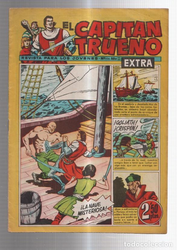 C&oacute;mics: El Capitan Trueno Extra numero 106: (numerado 1 en trasera) - varios