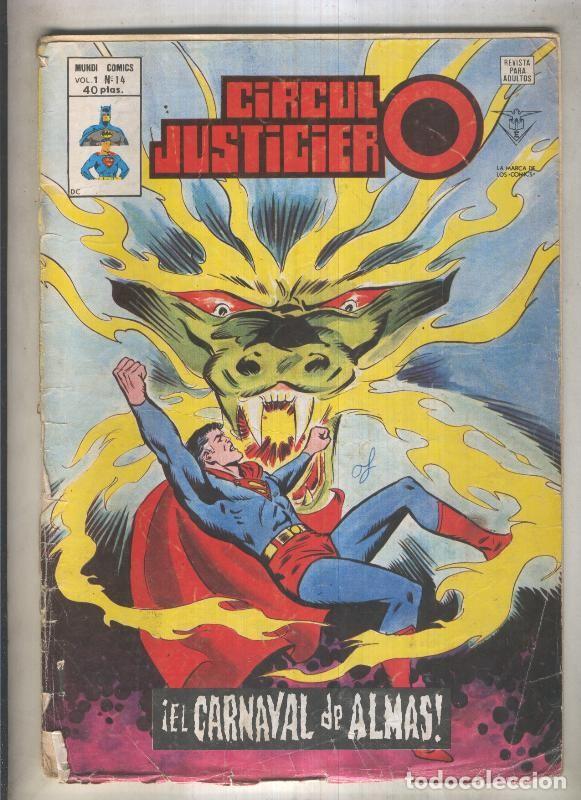 C&oacute;mics: Circulo Justiciero numero 14 (cubierta suelta) - Varios - Foto 1