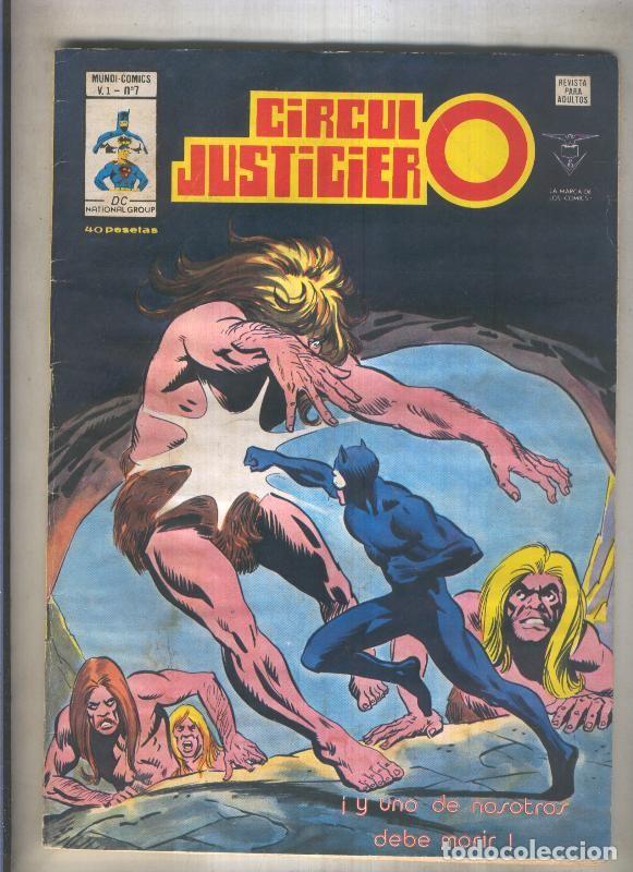 C&oacute;mics: Circulo Justiciero numero 07 (numerado 1 en trasera) - Varios - Foto 1