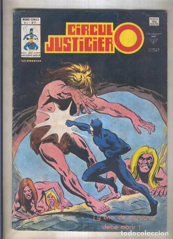 C&oacute;mics: Circulo Justiciero numero 07 (numerado 2 en trasera) - Varios - Foto 1