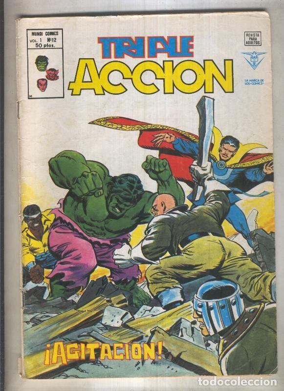 C&oacute;mics: Triple Accion numero 12 - Varios - Foto 1