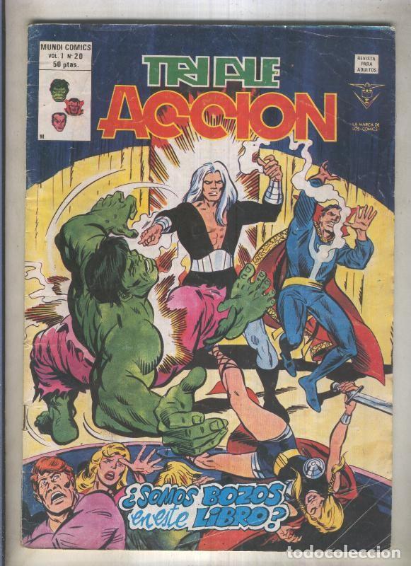 C&oacute;mics: Triple Accion numero 20 - Varios - Foto 1