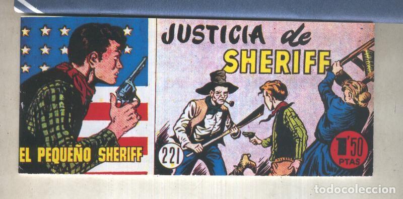 Fumetti: El Peque&ntilde;o Sheriff facsimil numero 221: Justicia de Sheriff - Zuffi